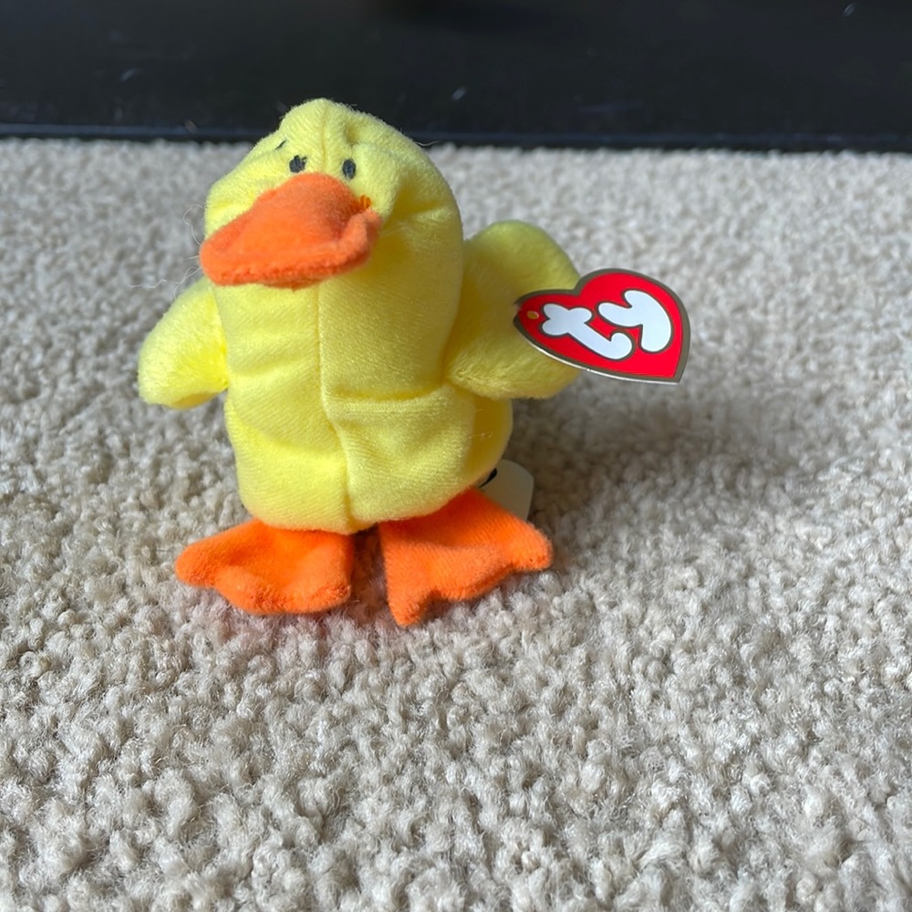 Quacks Teenie Ty Beanie Baby